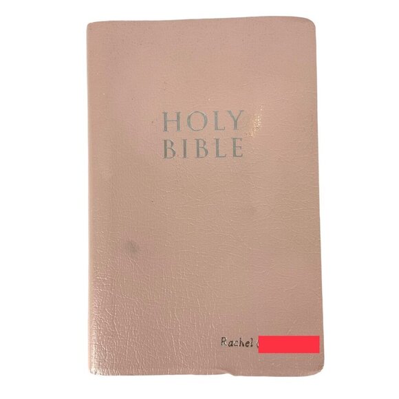 Holy Bible King James Version KJV Pink Faux Leather Zondervan 2002 - Picture 1 of 10